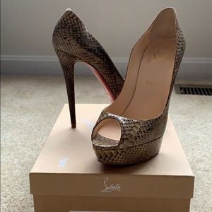 Christian Louboutin pumps - tamponato cobra!
